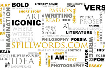 Spillwords logo words poster