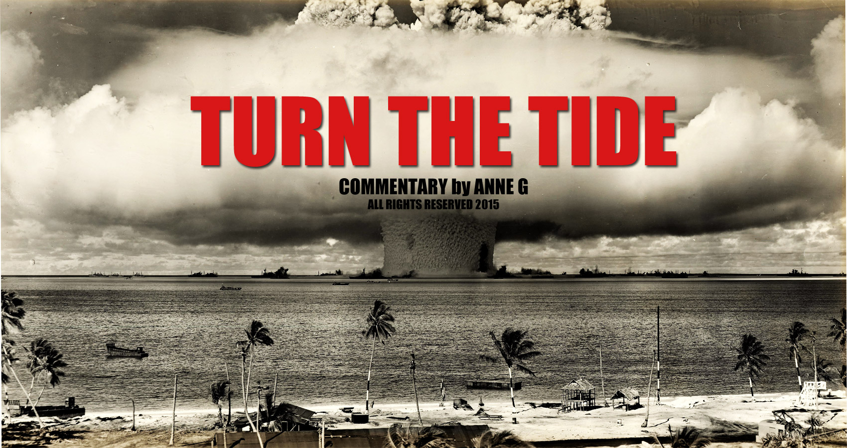 Turn The Tide at spillwords.com by Anne G