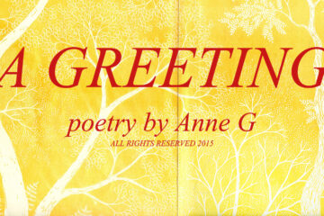 A Greeting at spillwords.com by Anne G