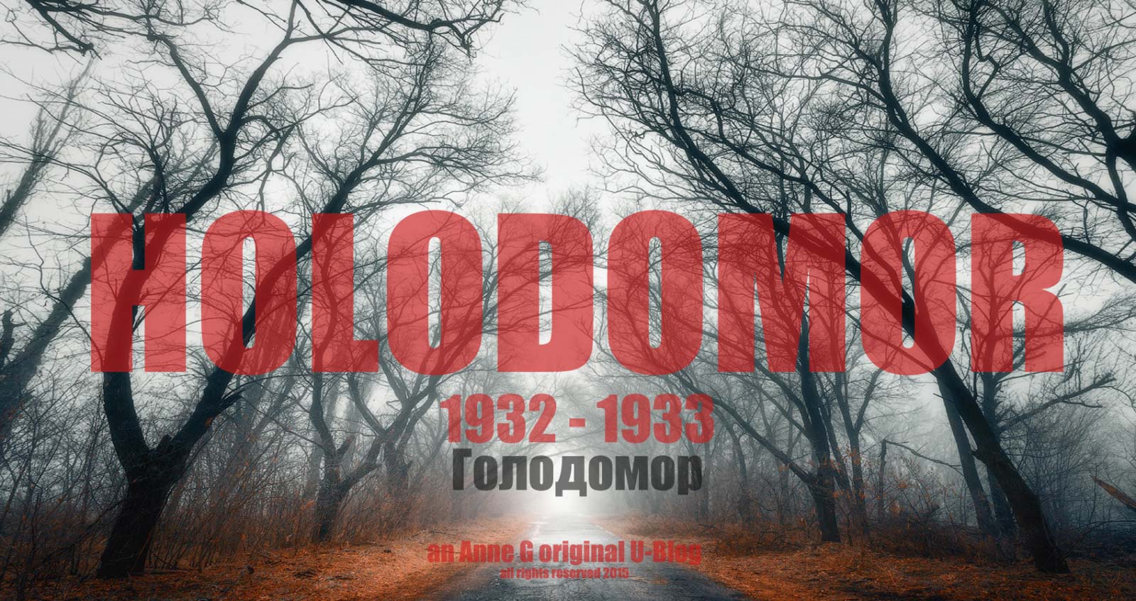 spillwords.com Holodomor by Anne G