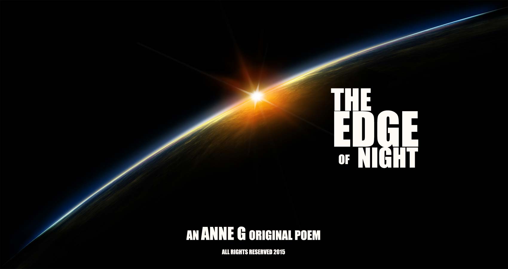 spillwords.com The Edge Of Night by Anne G