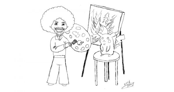 Don't Question Bob Ross at Spillwords.com