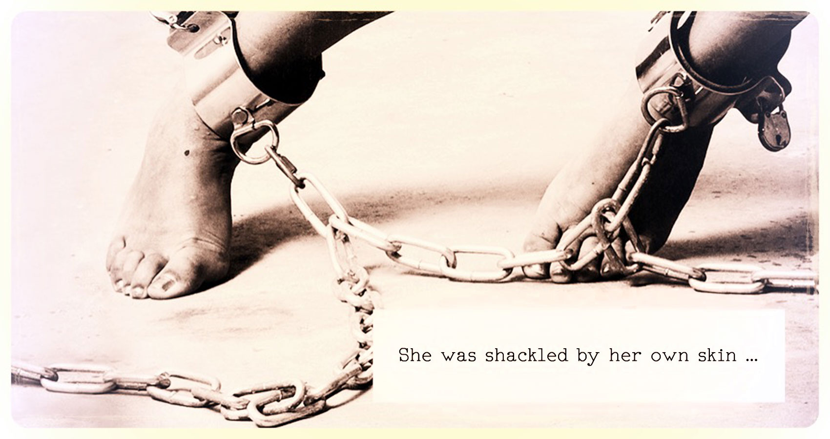 Shackles, written by Kabrie Waters at Spillwords.com