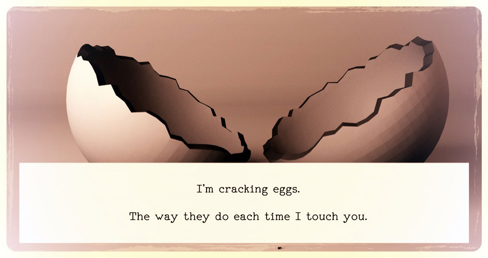 Eggs, written by Kabrie Waters at Spillwords.com