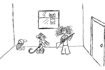 Sad Tigger written by Robyn MacKinnon at Spillwords.com