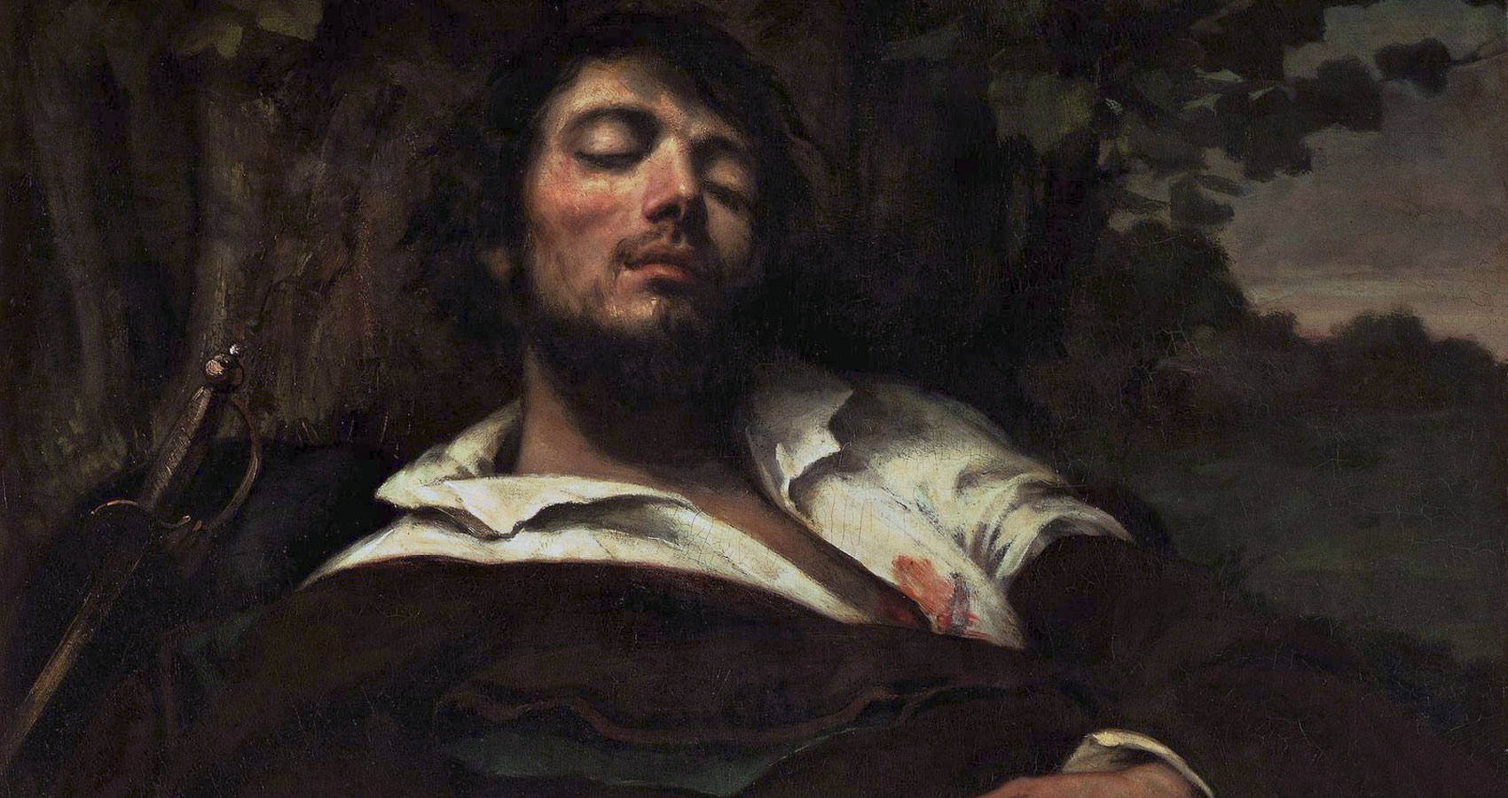 Картина раненый. Густав Курбе wounded man. Гюстав Курбе («раненный.1844. Гюстав Курбе раненый человек. Автопортрет Курбе раненый человек.