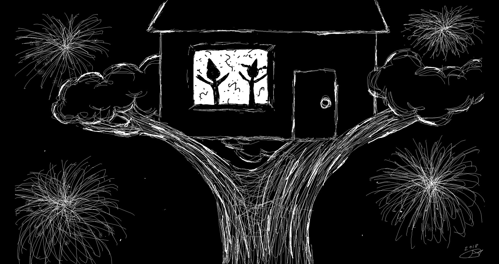 New Year's Treehouse by Robyn MacKinnon at Spillwords.com