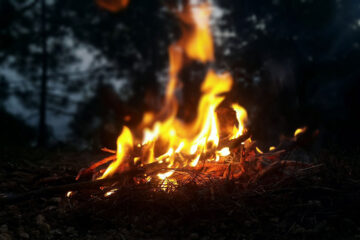 Campfire, written by Sue Vanderberg at Spillwords.com