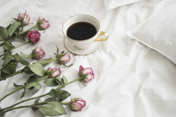 Coffee In Bed, a poem written by H.M. Gautsch at Spillwords.com