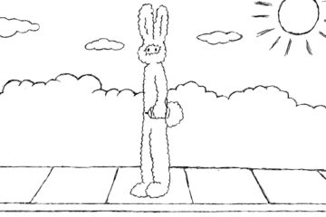 Florida Man - Bunny in the Neighbourhood, by Robyn MacKinnon at Spillwords.com