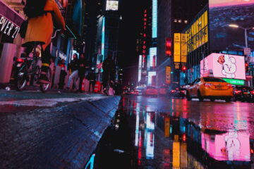 NYC Lights, a poem written by Sophia Behalova at Spillwords.com