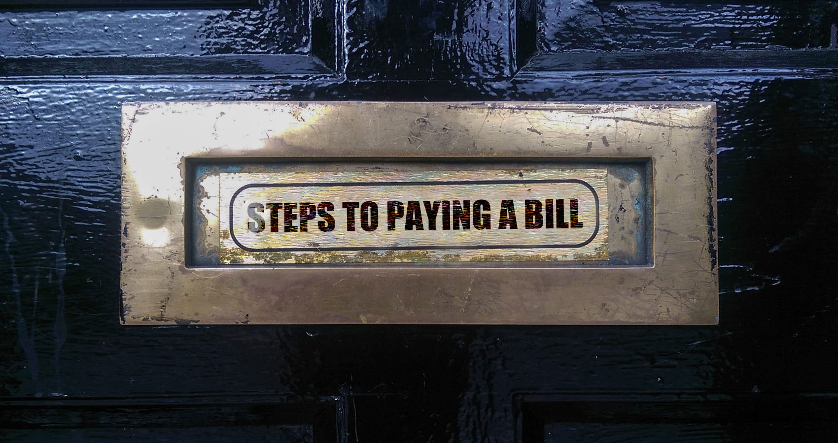 Steps To Paying A Bill, poetry written by Joan McNerney at Spillwords.com