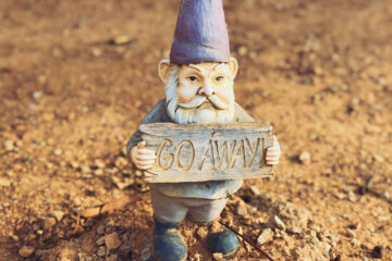 The "Go Away" Gnome, poetry by Andrada Costoiu at Spillwords.com