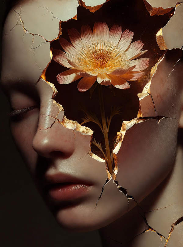 April 2026 Prompt at Spillwords.com - bloom through fracture.