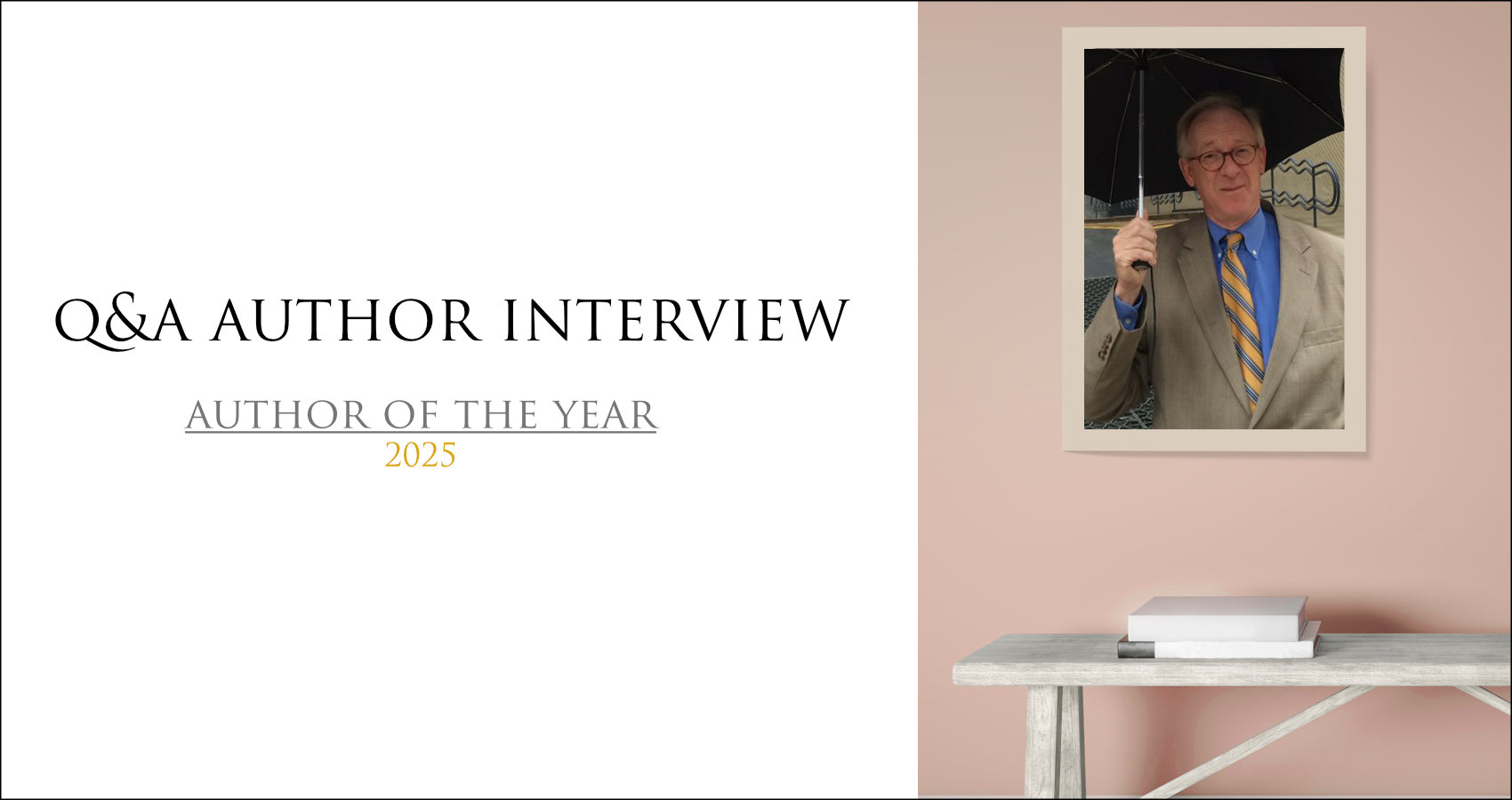 Author Of The Year 2025 Interview at Spillwords.com