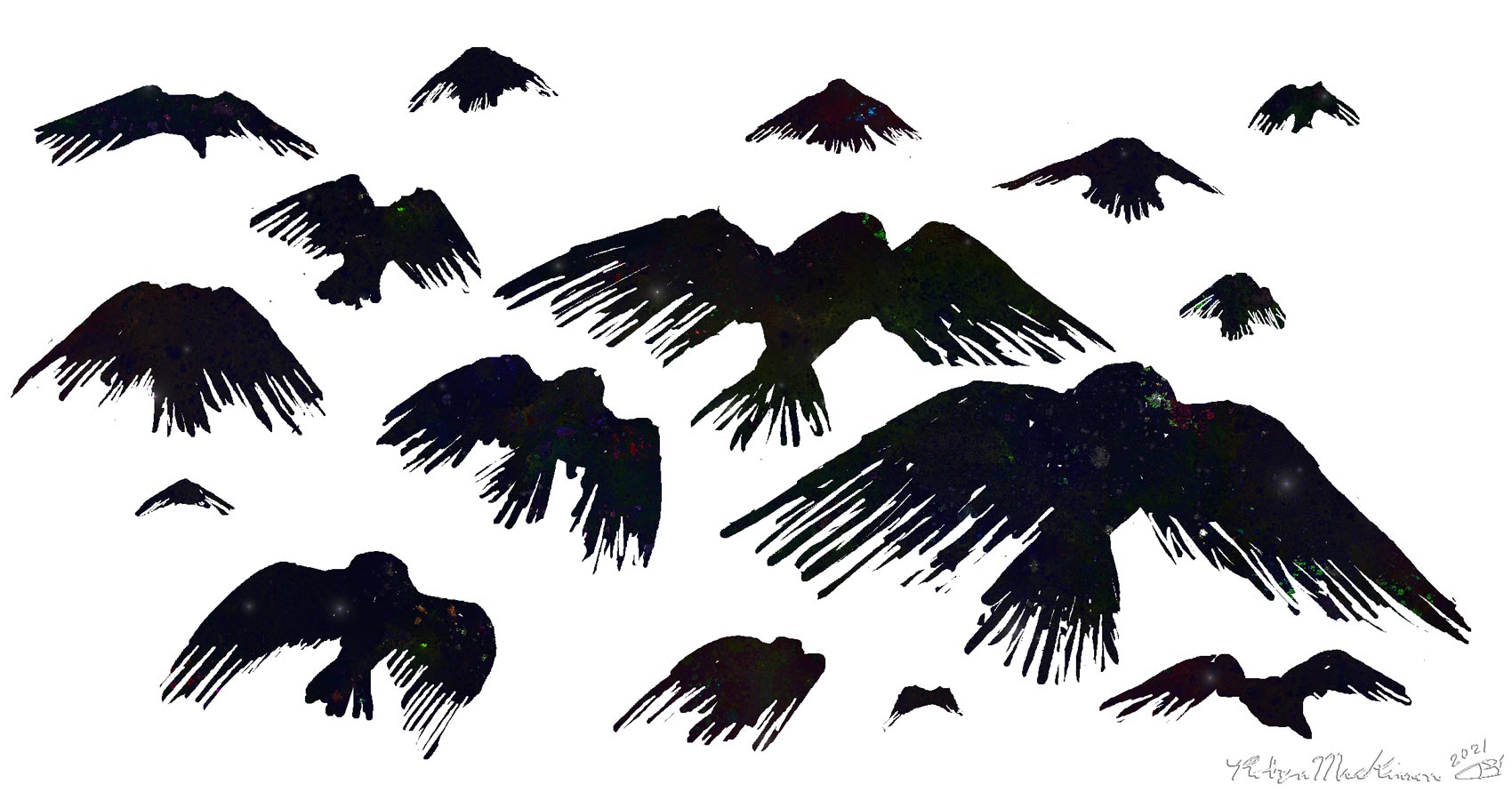 Crow Army, a haiku by Robyn MacKinnon at Spillwords.com