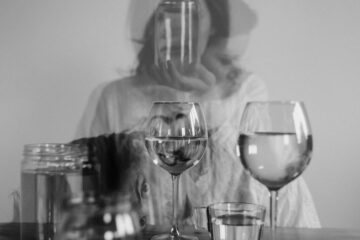 Glass of Wine, poetry written by Jasmin at Spillwords.com