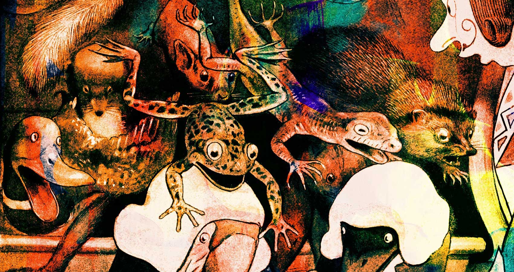 Questionable Frogs, poetry written by Mickey Mason at Spillwords.com