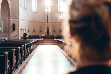 Some Quiet Moments in Church, poetry by Ger White at Spillwords.com