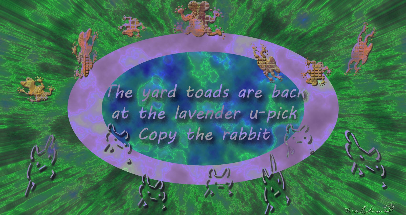 At The Lavender U-Pick, haiku by Robyn MacKinnon at Spillwords.com