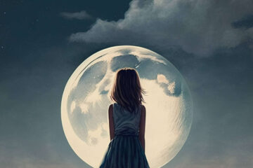 Happy Moon, a poem by Eileen Clark at Spillwords.com
