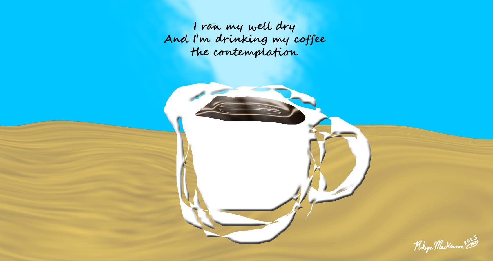 Coffee Contemplation by Robyn MacKinnon at Spillwords.com