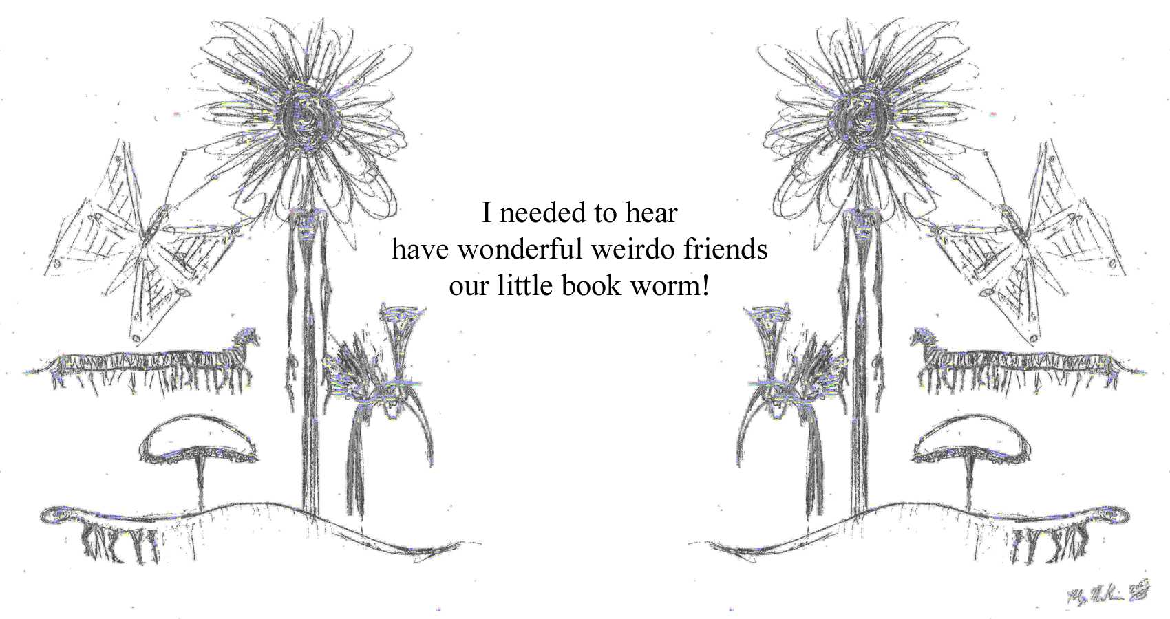 Wonderful Weirdo Friends, a haiku by Robyn MacKinnon at Spillwords.com