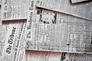 Newspapers - The Great Tragedy, poetry by SmithaV at Spillwords.com