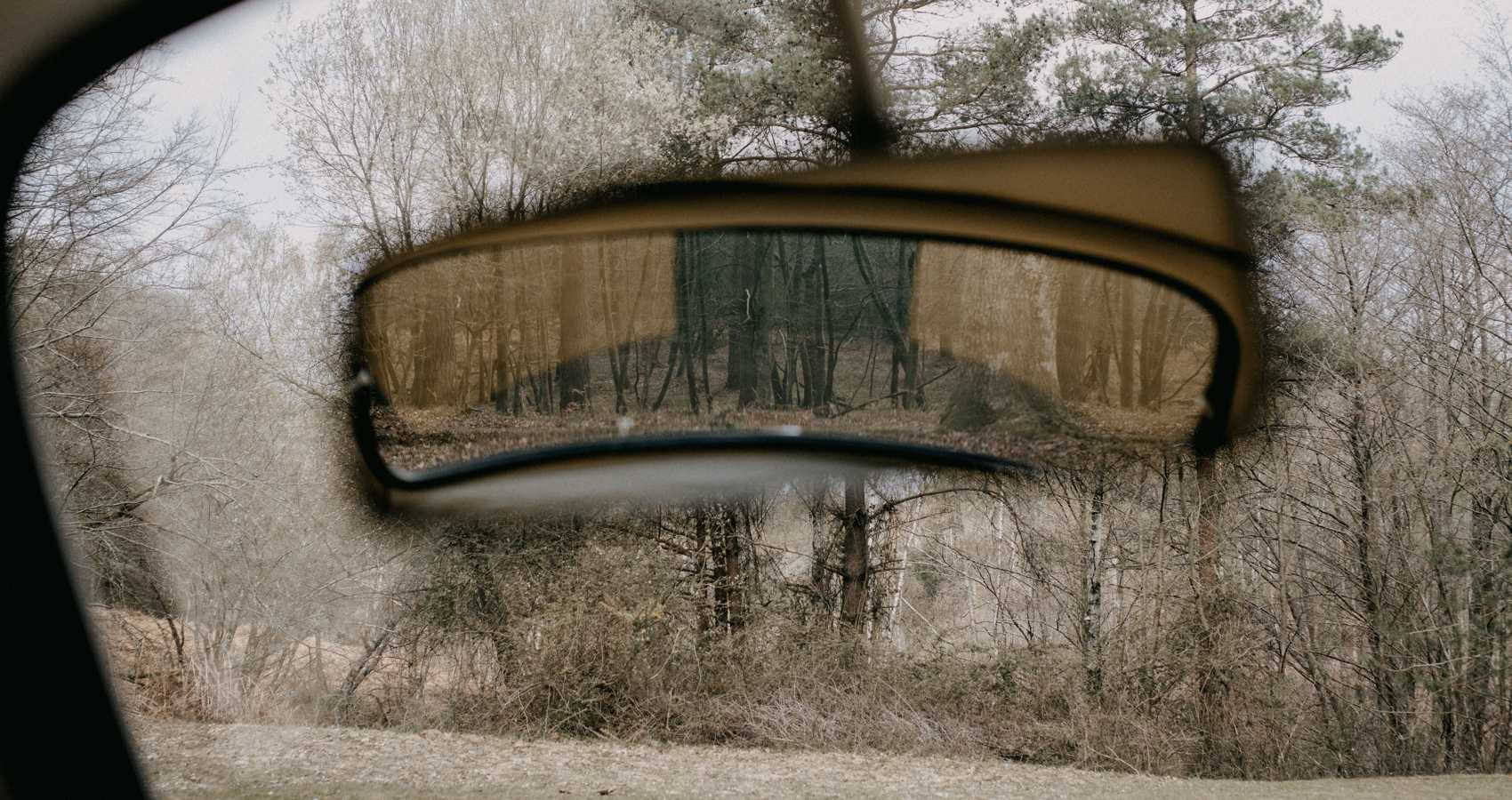 The Rear View Mirror, a poem by Grace Hall at Spillwords.com