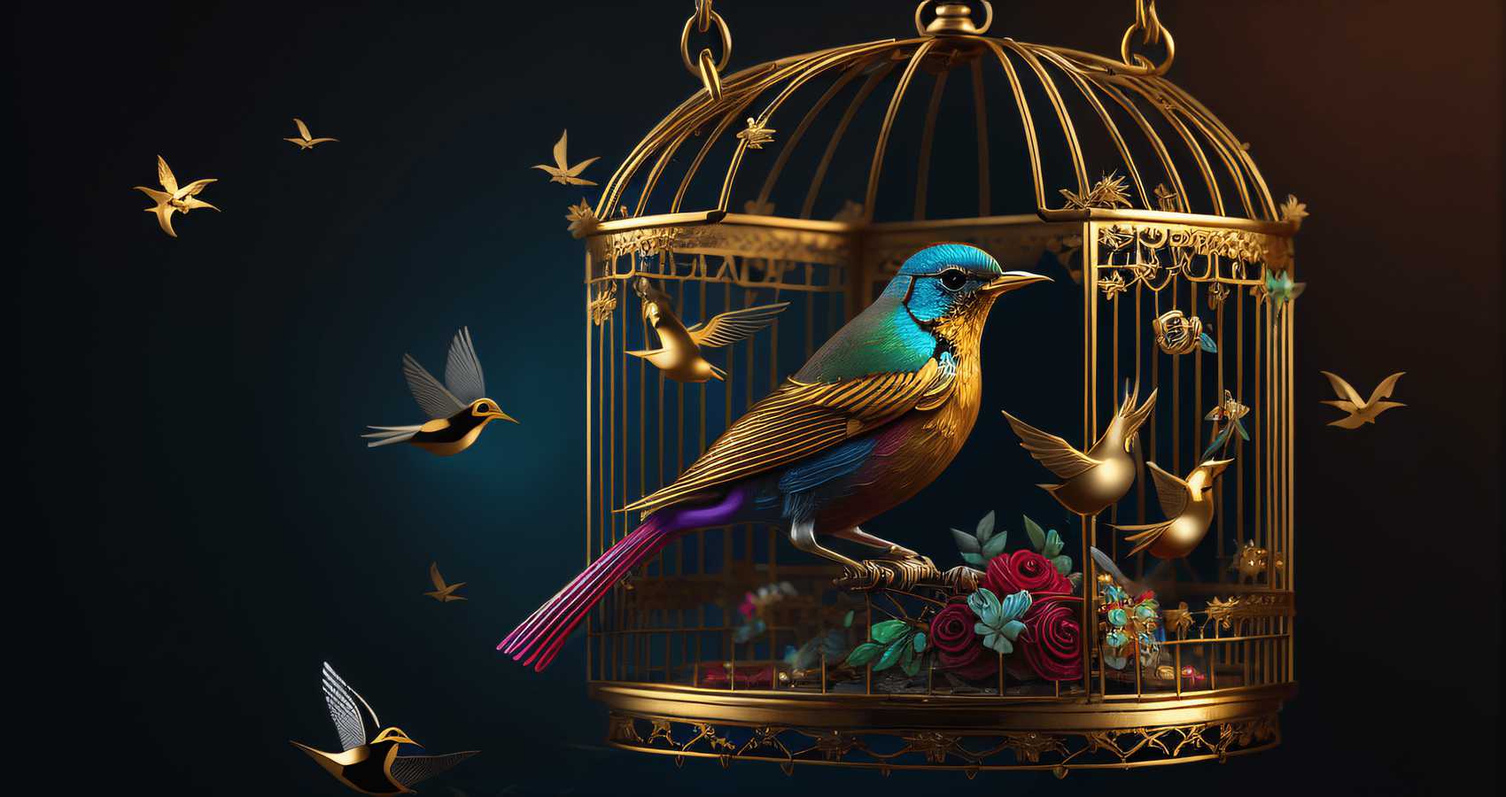 Caged Birds, a poem by Bitupan Das at Spillwords.com