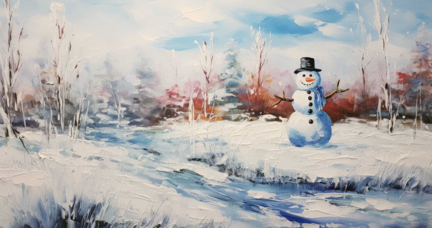 Our Snowman, poetry by LadyLily at Spillwords.com