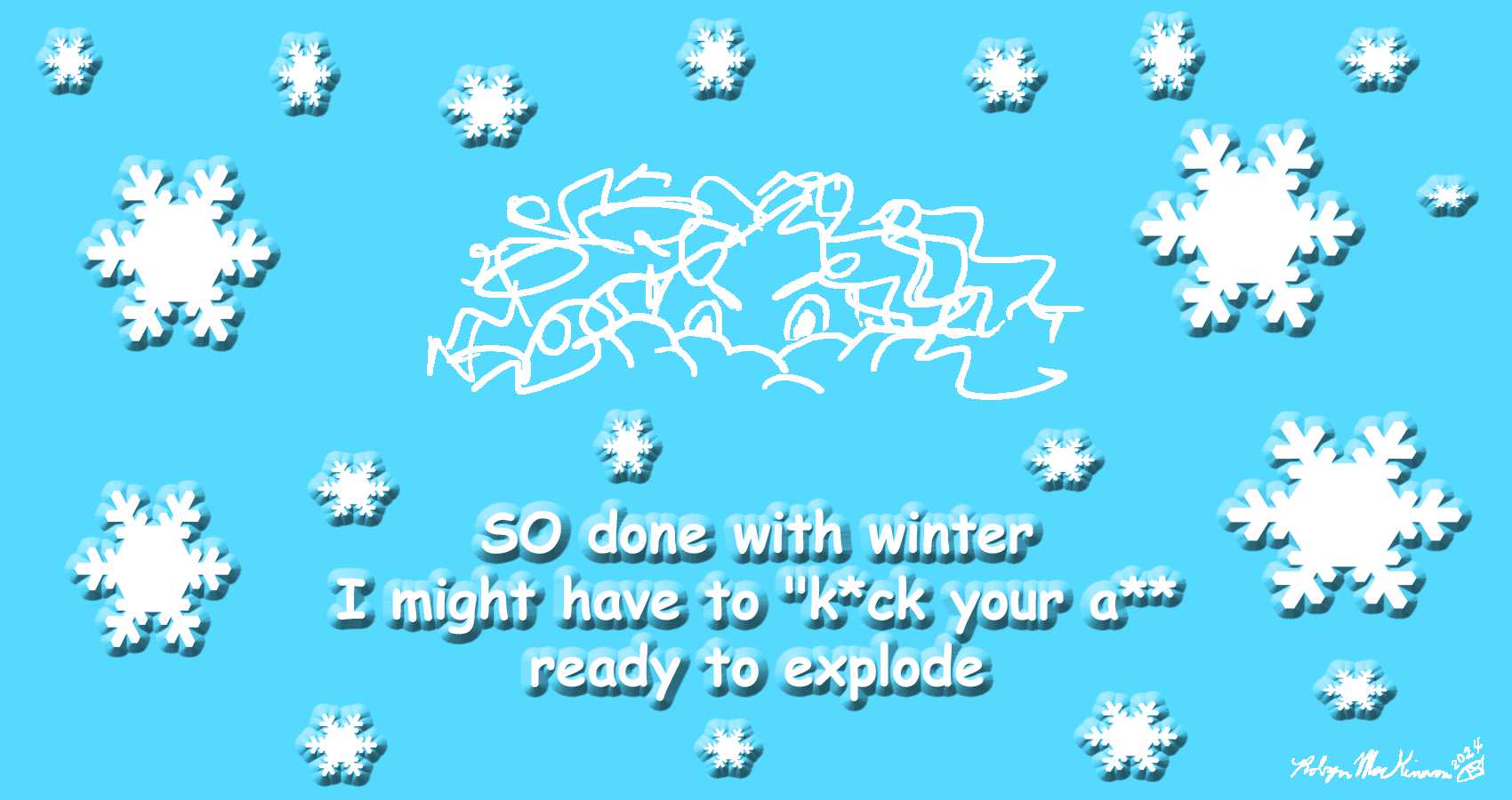 Done with Winter, a haiku by Robyn MacKinnon at Spillwords.com