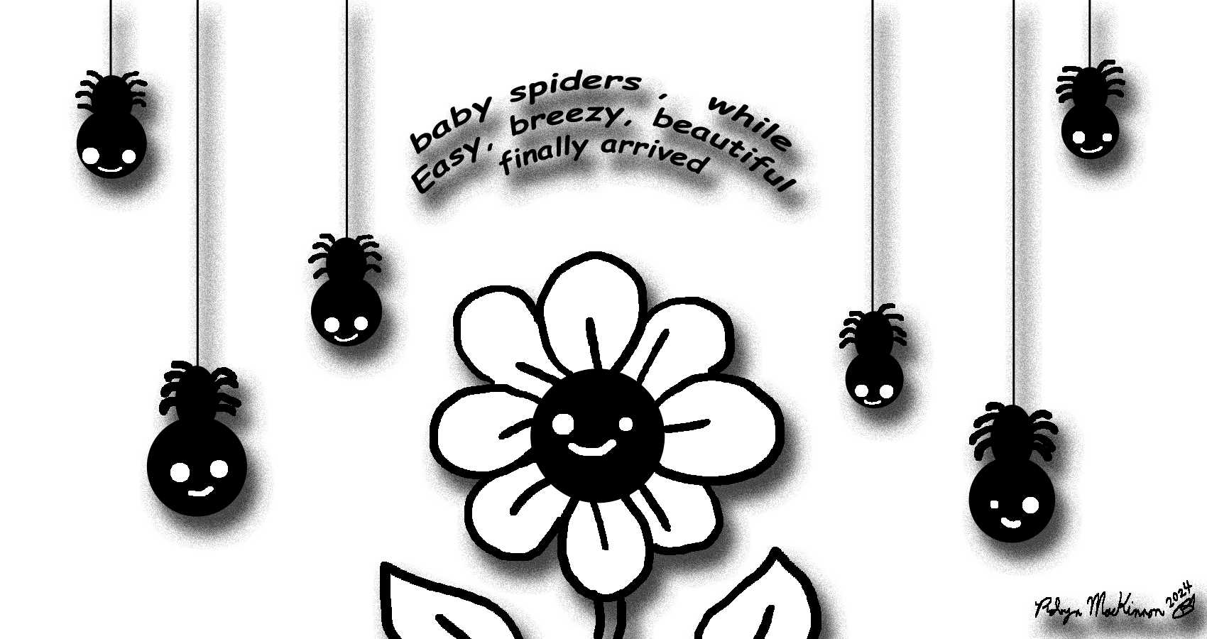 Baby Spiders, a haiku by Robyn MacKinnon at Spillwords.com