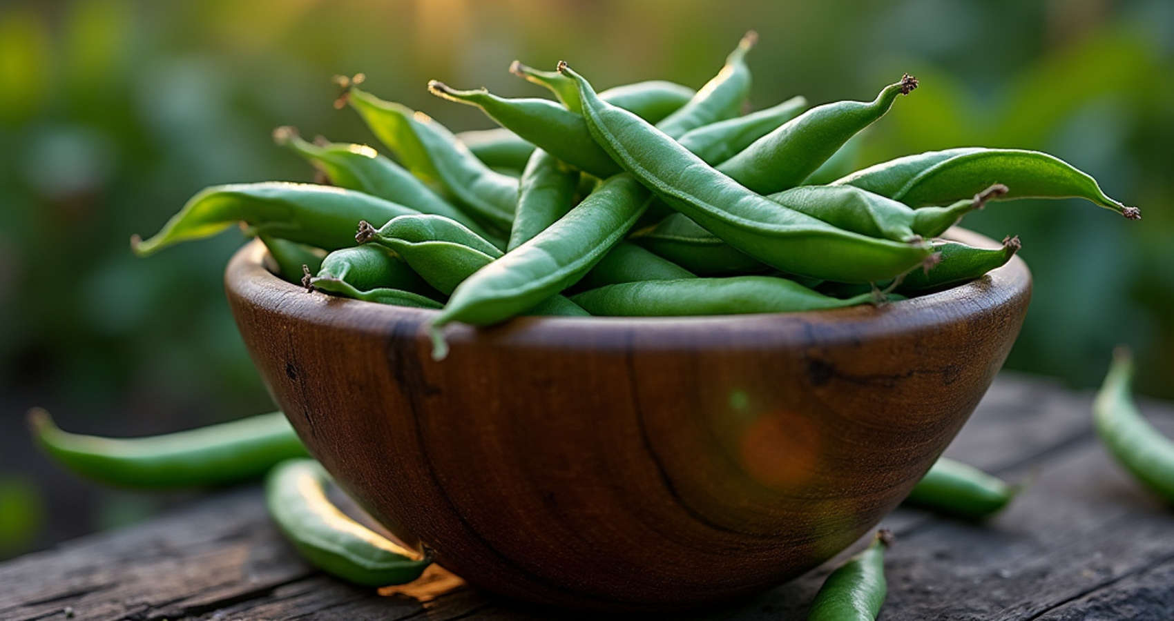 Snap-beans in a Wooden Bowl, poetry by Michael Utley at Spillwords.com