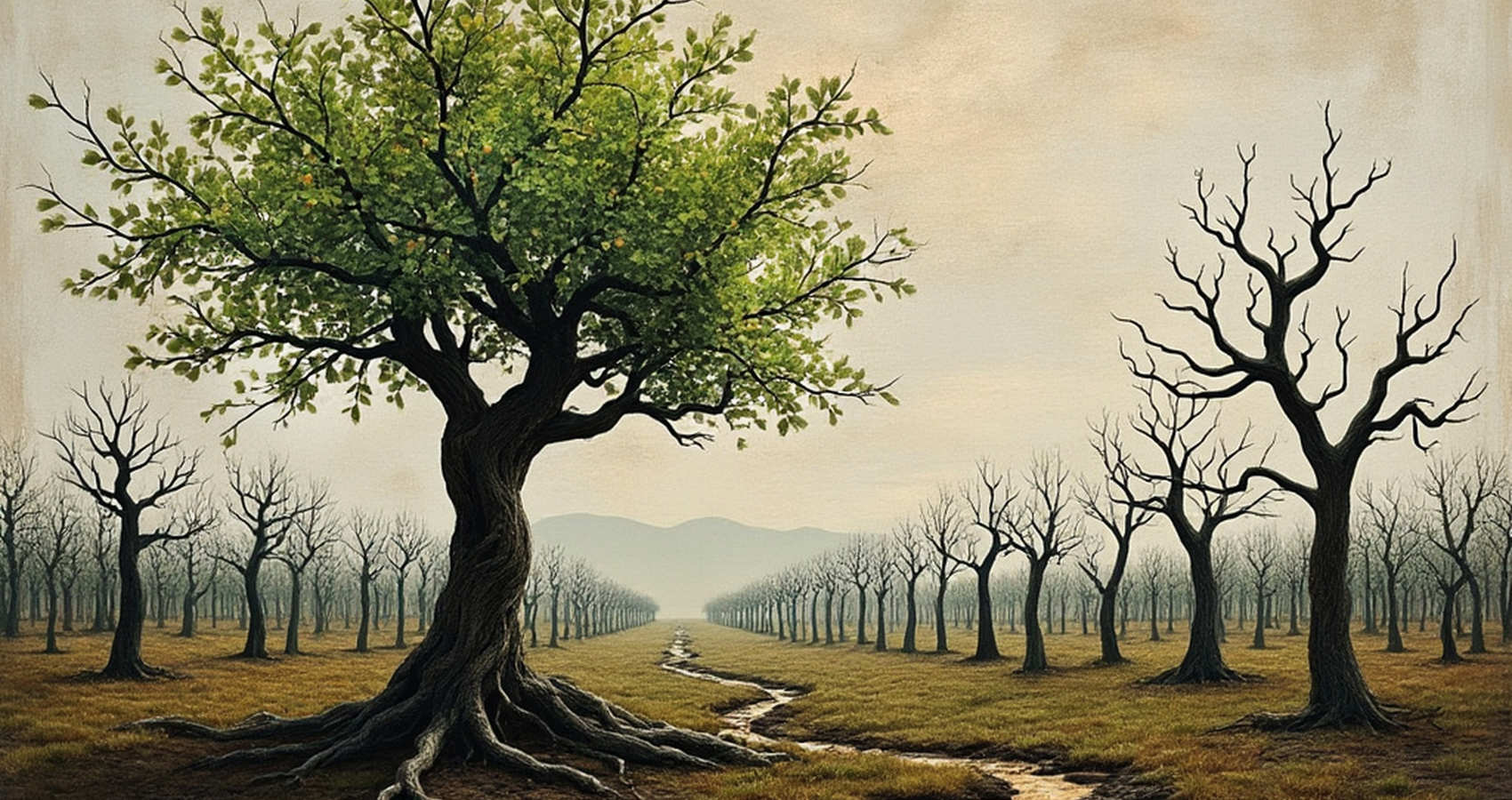 The Barren Orchard, a poem by Dilip Mohapatra at Spillwords.com