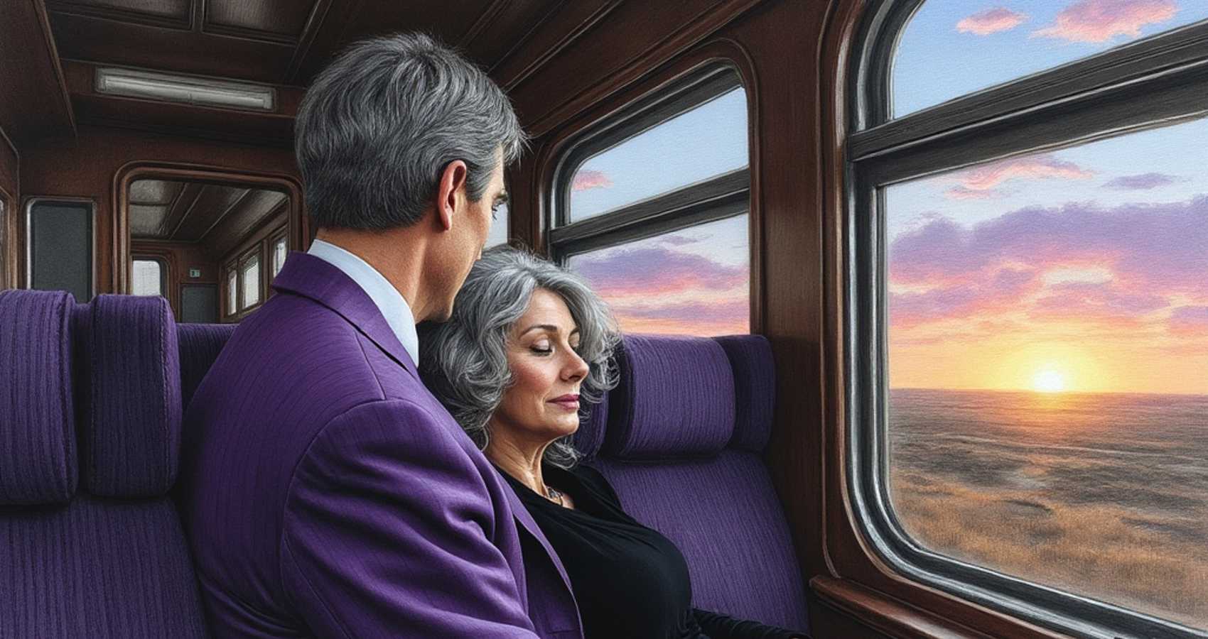 Passengers on a Train, poetry by Angel Edwards at Spillwords.com