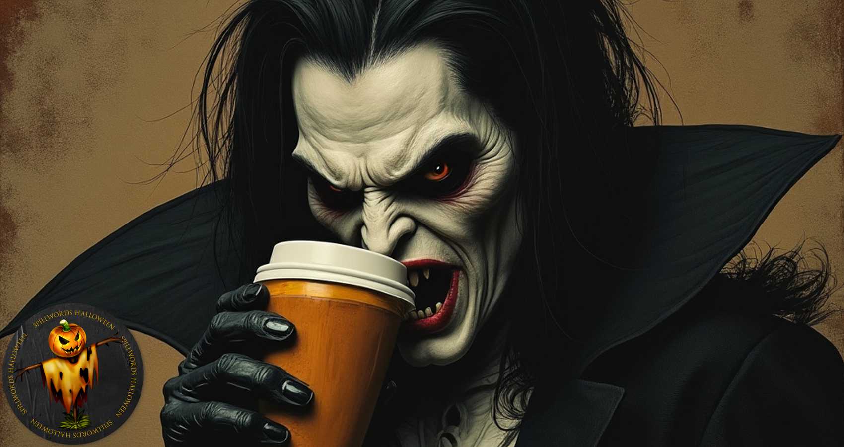 Pumpkin Spice Vampire, a poem by Joshua E. Borgmann at Spillwords.com