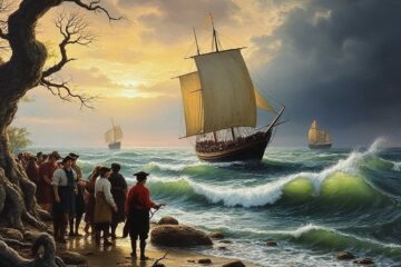 The Landing of the Pilgrims, a poem by Felicia D Hemans at Spillwords.com