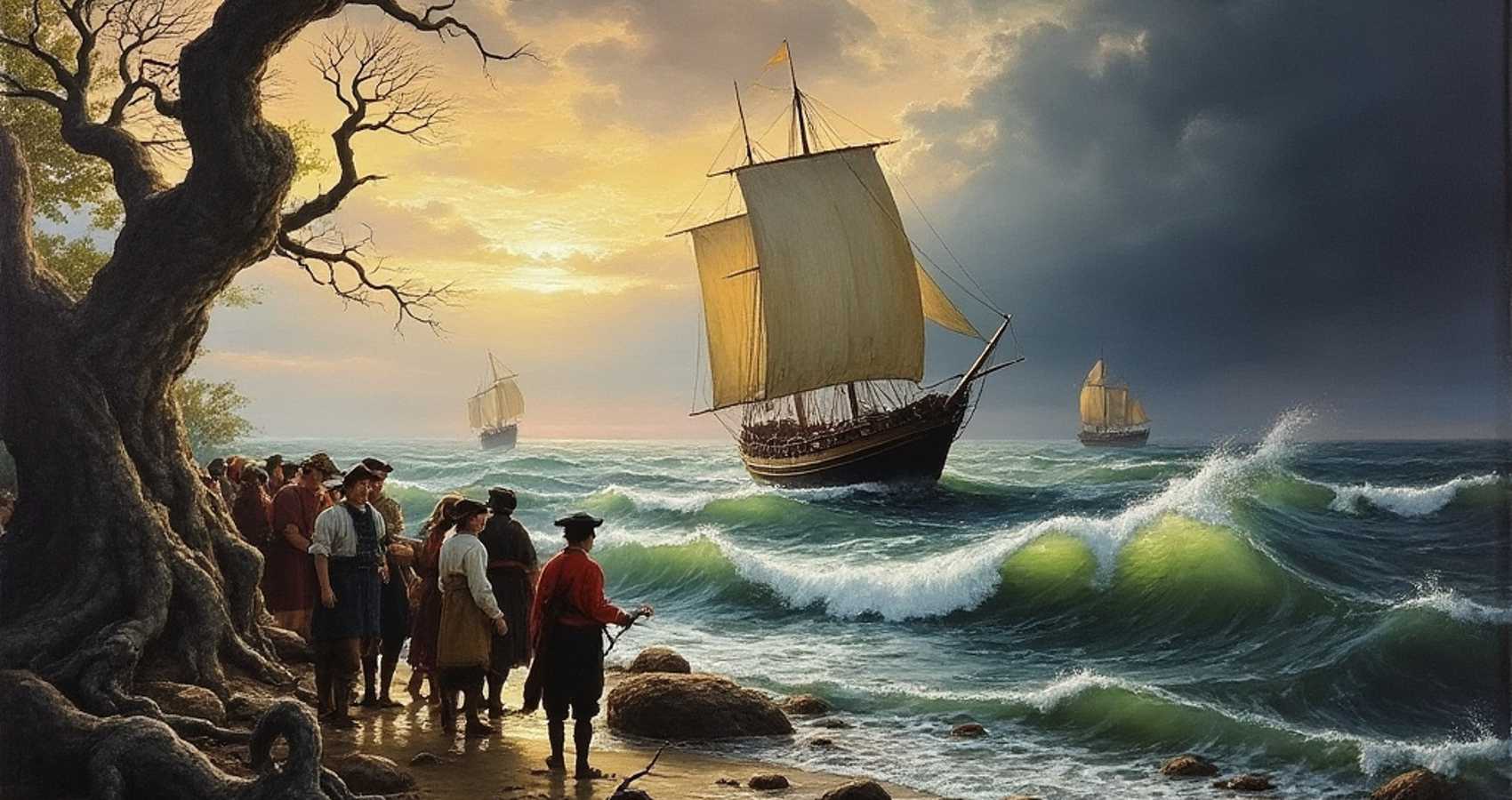 The Landing of the Pilgrims, a poem by Felicia D Hemans at Spillwords.com