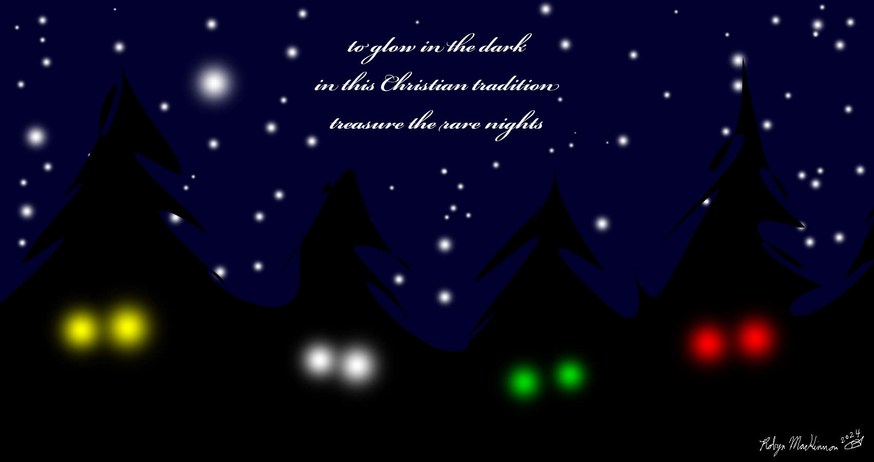 The Rare Nights, a haiku by Robyn MacKinnon at Spillwords.com