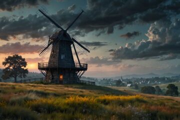 Where the Windmills Sang, a poem by Simona Prilogan at Spillwords.com