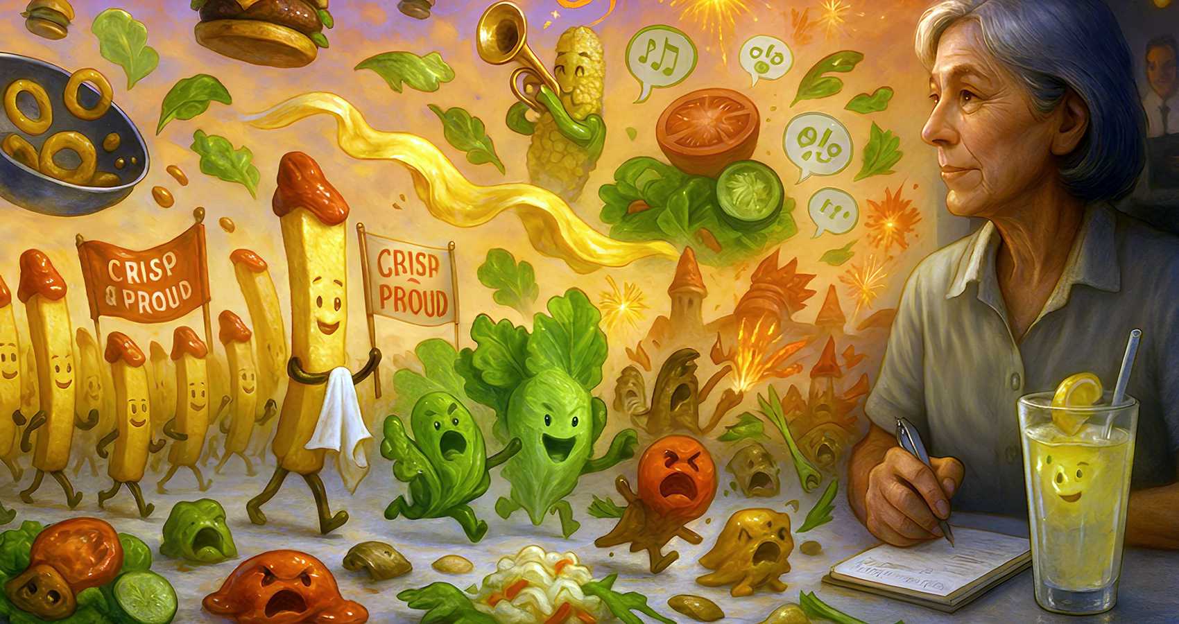 Lettuce Get Down To Business, flash fiction by Verity Mason at Spillwords.com