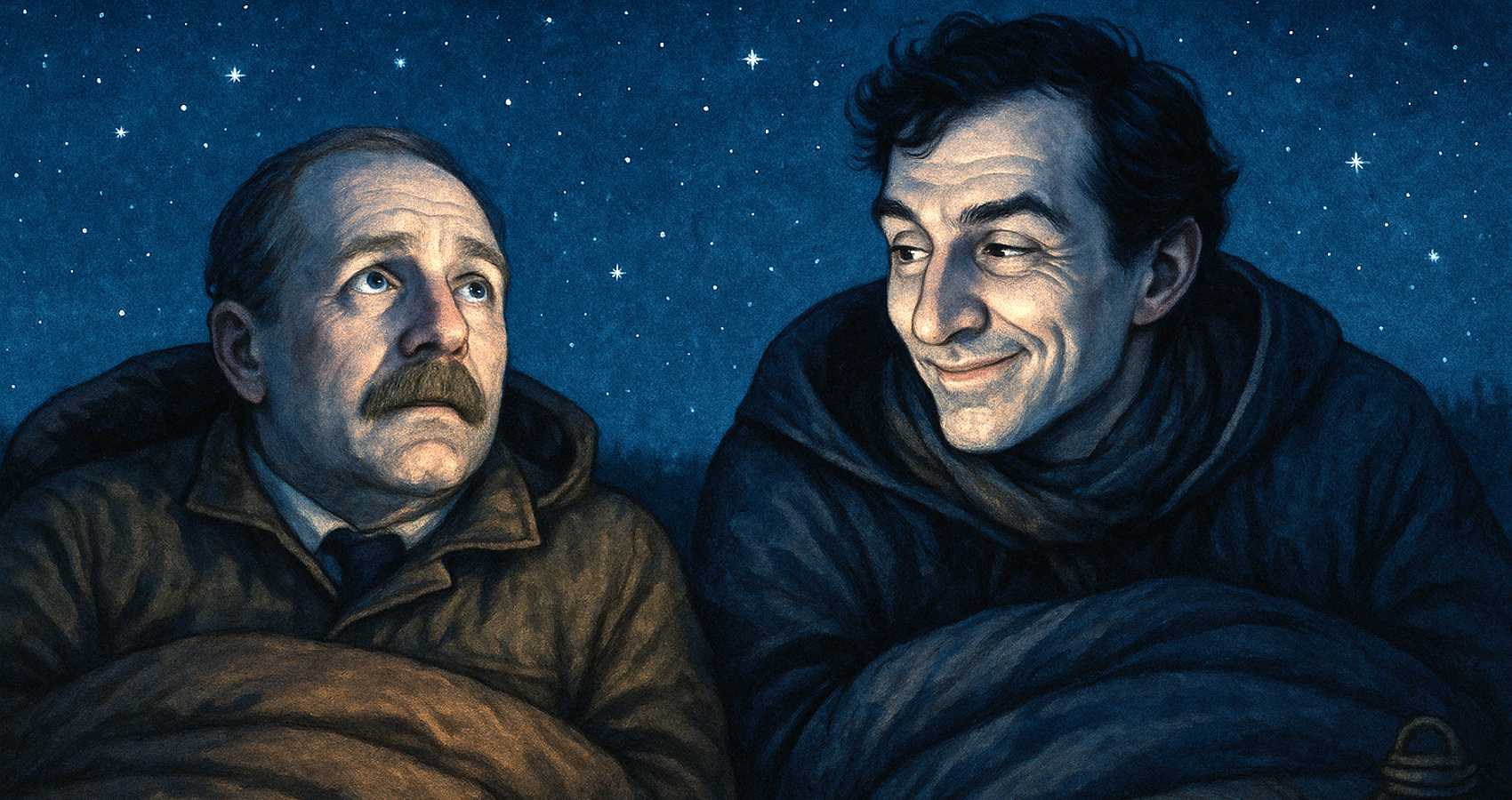 Sherlock Holmes and Dr Watson, flash fiction translated by Richard Kostelanetz at Spillwords.com