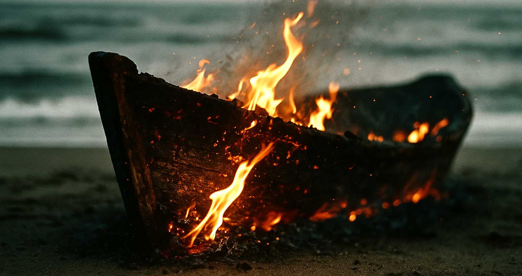 The Burning Boat, poetry by Dr. Perwaiz Shaharyar at Spillwords.com