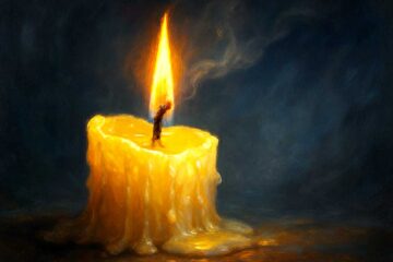 The Candle Still Exists, poetry by Elena Francesca at Spillwords.com
