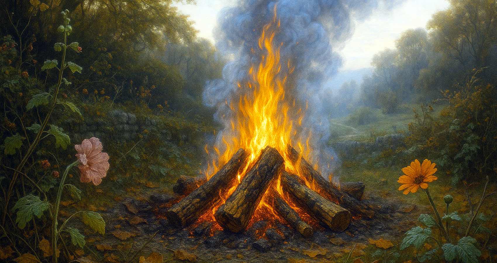 Autumn Fires, a poem by Robert Louis Stevenson at Spillwords.com