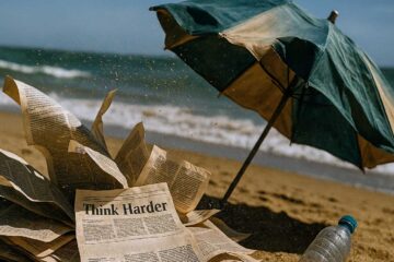 Beach Read, a poem by Farhad at Spillwords.com