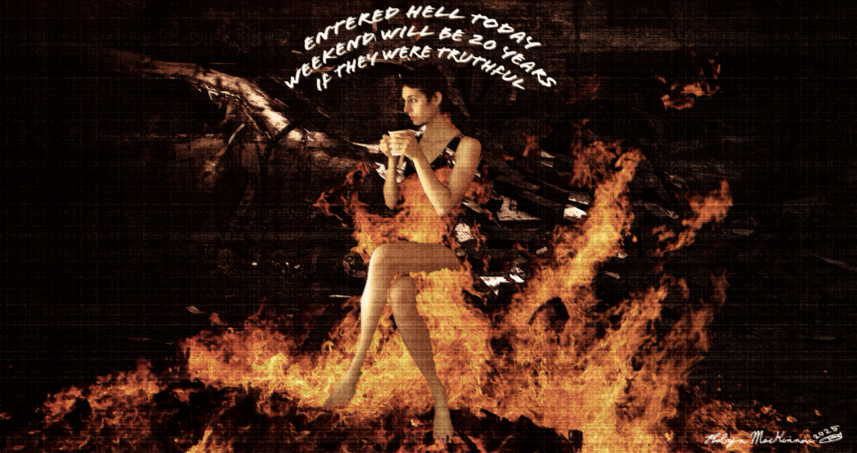 Hell on the Weekend by Robyn MacKinnon at Spillwords.com