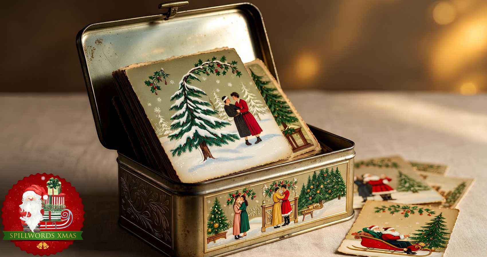 My Christmas Card Collection, a poem by Lynne Osborne at Spillwords.com