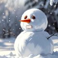 Our First Snowman, poetry by Emalisa Rose at Spillwords.com
